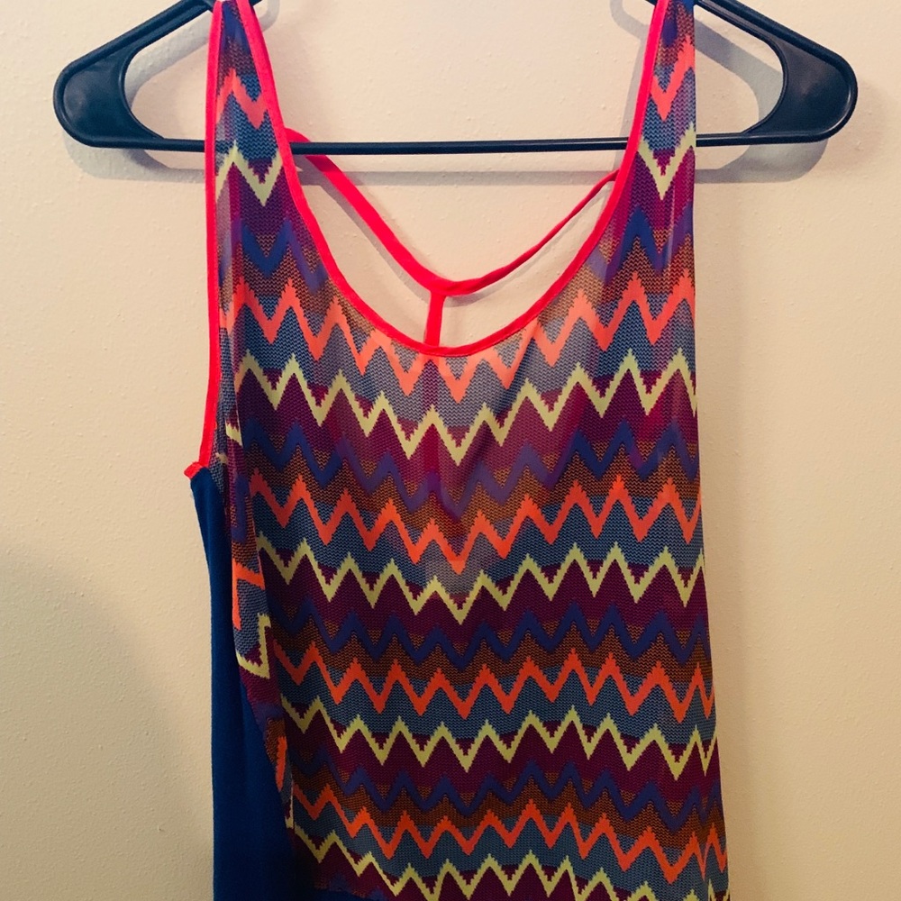 Medium chevron tank top